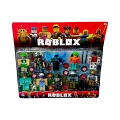 GENERICO - Set Figuras Roblox Blister X 10 Articuladas Accesorios