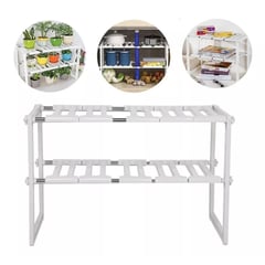 RACK PACK - Estante Organizador Rack Multiusos Ajustable Cocina Baño