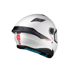 MT HELMETS - CASCO TARGO S A0 BLANCO PERLA BRILLO TALLA S