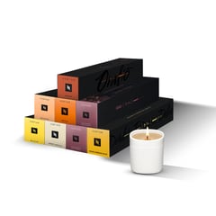 NESPRESSO - Pack Mild x 80 Cápsulas Vertuo + Obsequio Vela