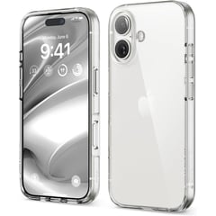 ELAGO - Estuche Compatible iPhone 16 Hybrid Case Transparente