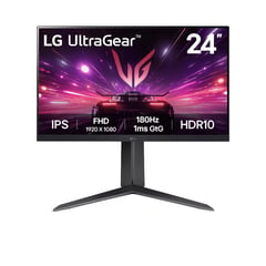 LG ELECTRONICS - Monitor Led Lg 24" Ips Fhd 1ms-180hz-G-Sync 24gs65f-B Pivot