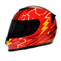 EDGE HELMETS - Casco DC Integral Roman Flash Brillante M Junior - M - L