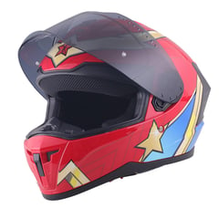 EDGE HELMETS - Casco DC Integral Extreme Wonder Woman Certificado DOT - ECE - L