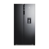 ELECTROLUX - Refrigerador No Frost Side By Side Inverter 438L Black ERS433HBWD