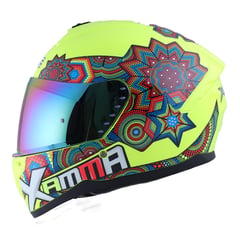 EDGE HELMETS - Casco Edge Integral Zoom Pro Xamma Amarillo Brillante M