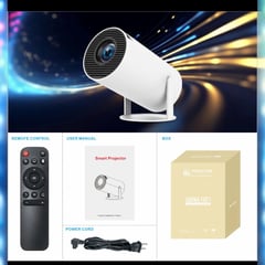 ONE TECH - PROYECTOR ULTRA HD WIFI 4K EN COLOR BLANCO