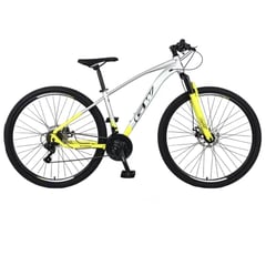 GW - Bicicleta de Montaña Titan 29 21V Plata Limón