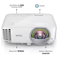 BENQ - Proyector Inteligente Ew800st 3300 Lúmenes