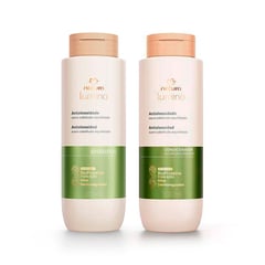 NATURA - Kit Lumina Antioleosidad básico Shampoo + Acondicionador - Lumina