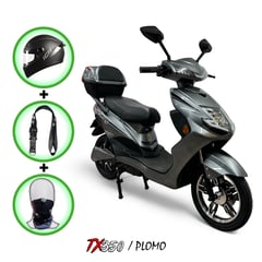 CME - Moto Eléctrica TX350 Gris batería PLOMO 48V16AH portátil