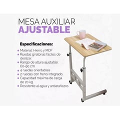 GENERICO - Mesa Portatil y Ajustable para Trabajo