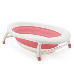 CUTEBABIES - Bañera GRANDE Plegable Para Bebé 84 cm Largo Rosa