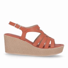 PICCADILLY - Plataforma de Mujer marca en Color CARAMELO  SAND628004