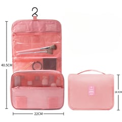 GENERICO - Organizador Cosmetiquera Bolso Maquillaje Neceser Viaje Color Rosa