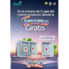 SANKI - BELAGE X 3 CAJAS 81 SOBRES