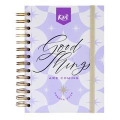 KIUT - Agenda Diaria 2025 Color Lila 572090 Norma