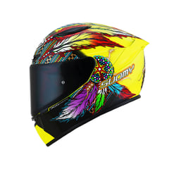 SUOMY - CASCO TRACK 1 CHIEFTAIN AMARILLO BRILLANTE XS