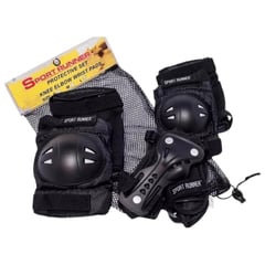 SPORT RUNNER - Kit Proteccion Patinaje Coderas Rodilleras Y Antifracturant