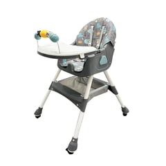 EBABY - Silla Comedor De Bebe 2 En 1 Reinclinable Plegable Mecedora