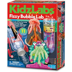 4M - KIT CIENTÍFICO KIDZLABS CIENCIA BURBUJANTE PARA NIÑOS