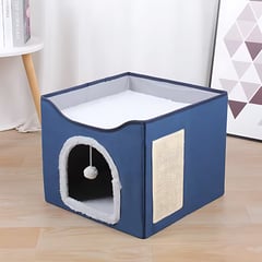 GENERICO - Cama Plegable Casa Para Gatos Cojín Suave