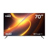 KALLEY - Televisor 70" Pulgadas 177 cm K-GTV70UHDQ 4K-UHD QLED Smart TV Google