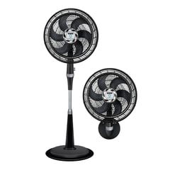 SAMURAI - Ventilador Ultra Silence Force 2en1 Negro