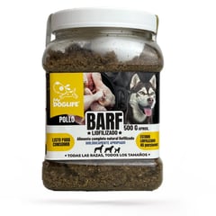 GENERICO - Barf liofilizado en polvo para perros - Pollo