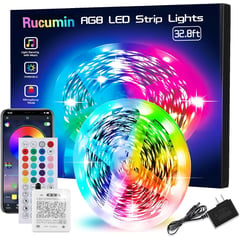 GENERICO - Cinta De Luz Led Rgb 20 Metros Tira Led + Control Bluetooth