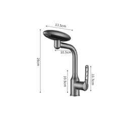 GENERICO - Grifo Lavado Baño Lavaplato Cocina Rotación 360° Y 4 Niveles