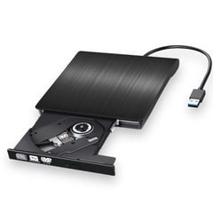 GENERICO - Unidad Quemador Lector De Dvd Cd Externa Usb 3.0 Ultra Slim