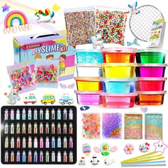 SLIME - Kit De Para Niños Con Malla 25 Figuras Xa Decoración