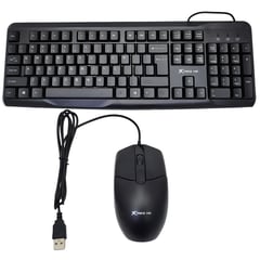 XTRIKE ME - Combo Teclado y Mouse Computador Oficina MK-207