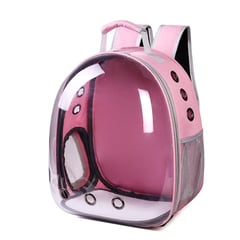 KIDSHOP - Maleta Para Mascotas Perro O Gato Morral Mascotas Rosa