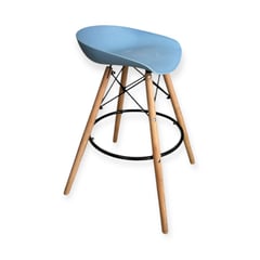 CORLEONE - Silla alta para Bar o Barra moderna minimalista Eames