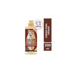 GARNIER - Crema Peinar Manteca De Cacao Repar Intensa Rizos 3 En 1 Cabello Rizado 300Ml