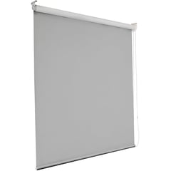 GENERICO - Persiana Enrollable Blackout Gris Calidad Premium 80 x 160 cm