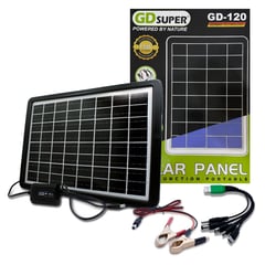 AMERICAN GENERICS - Panel Solar Portátil Usb Multifuncional Carga 15w 16v Gd-120