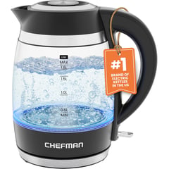 CHEFMAN - Hervidora Agua Control Temperatura + Infusor De Te 18litros