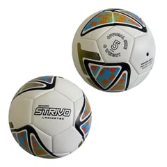 PROFIT - BALON DE FUTBOL TALLA 5 BLANCO/NARANJA - STRIVO