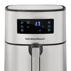 HAMILTON BEACH - Freidora de Aire Digital de 5.5 litros 35075 Gris