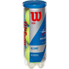 WILSON - Tarro 3 Pelotas de Tenis Ultra All Court