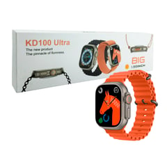 GENERICO - Reloj smartwatch cuadrado kd100 ultra con correa intercambiables