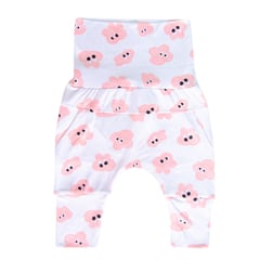 LAPU KIDS - Pantalón Comfy Monster Cloud coral crece con tu bebé