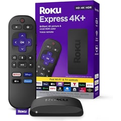 ROKU - Espress 4k+ Streaming Control Voz