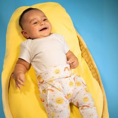 LAPU KIDS - Pantalón Comfy Sunset crece con tu bebé desde 0 a 6meses