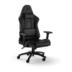 CORSAIR - Silla Gamer Tc100 Relaxed Negra Cuero Sintetico