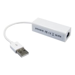 GENERICO - Adaptador Convertidor Usb A Internet Rj45 10/ 100