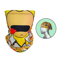 FITNESS - Cuello Deportivo Bandana De Homero Simpson Balaclava Ciclismo En Licra